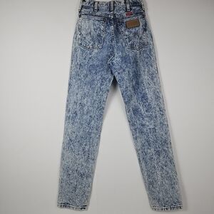 Rare Vintage Wrangler stone wash straight leg jeans size 5 14MZHD